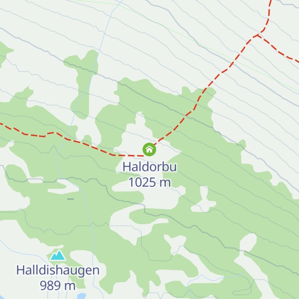 Map of Haldorbu