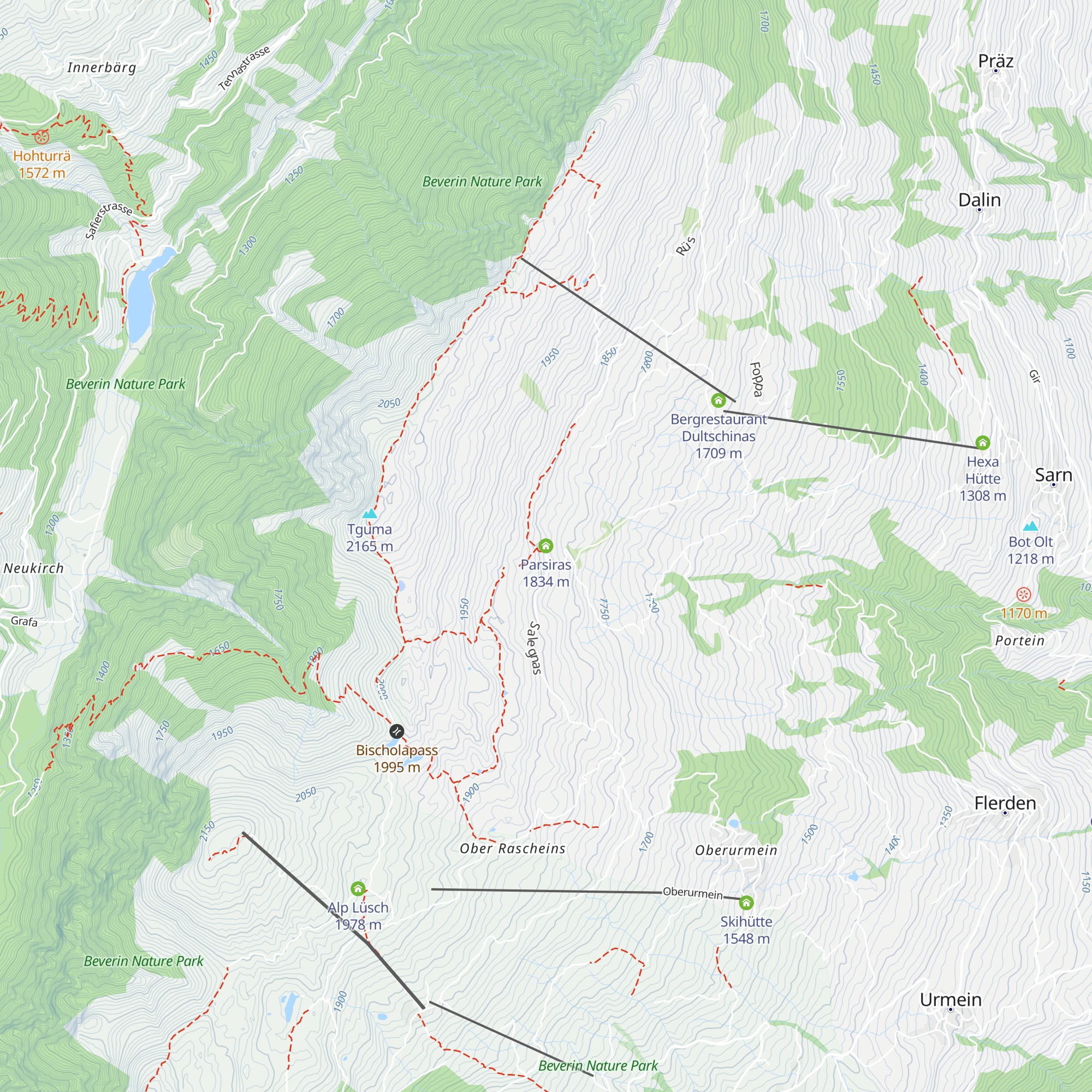 Parsiras map