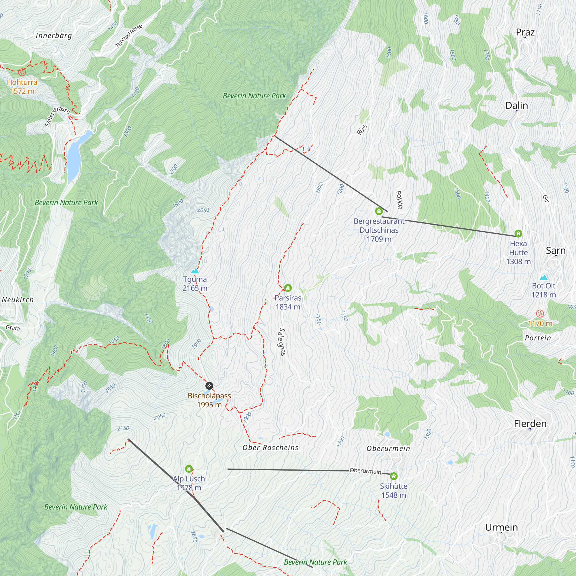 Parsiras map
