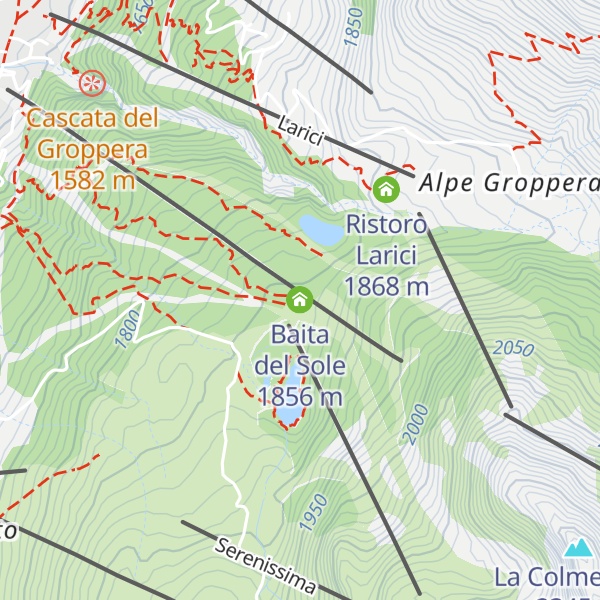 Map of Baita del Sole