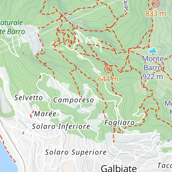 Map of Agriturismo San Materno