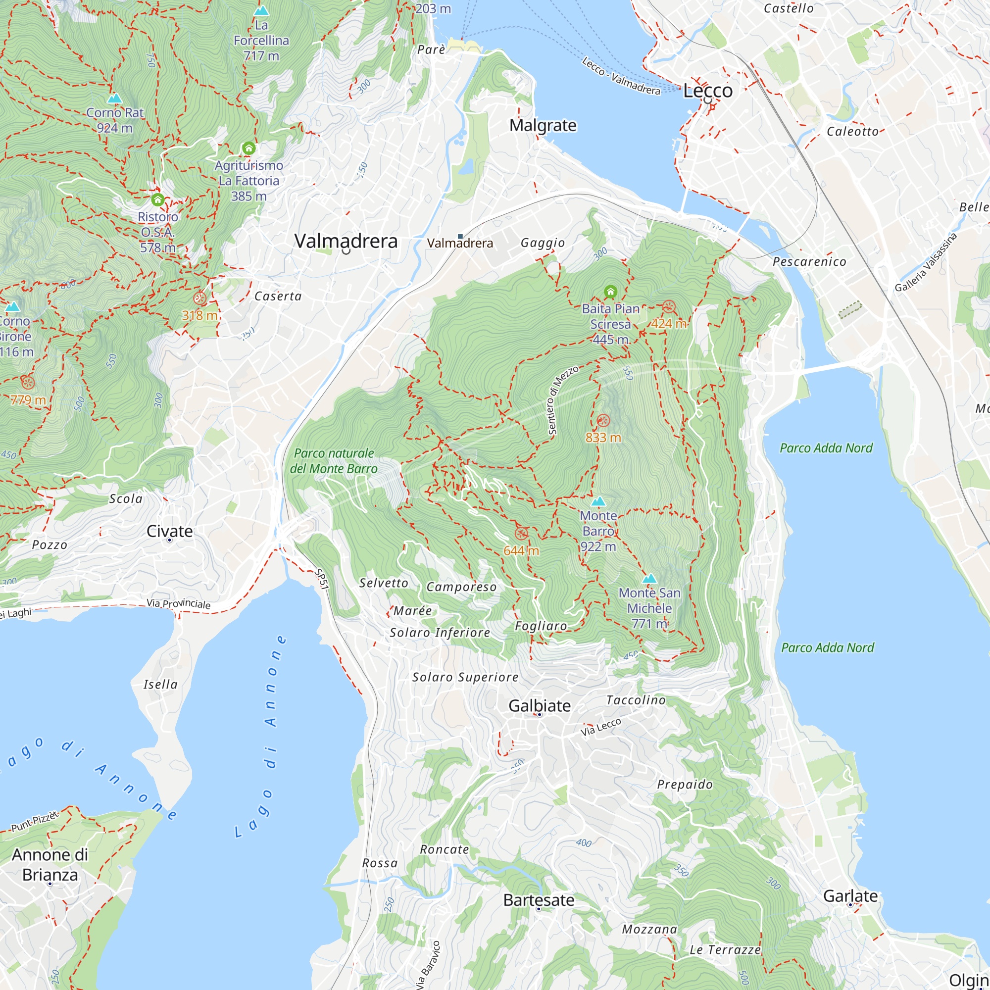 Ristorante dell'Eremo map