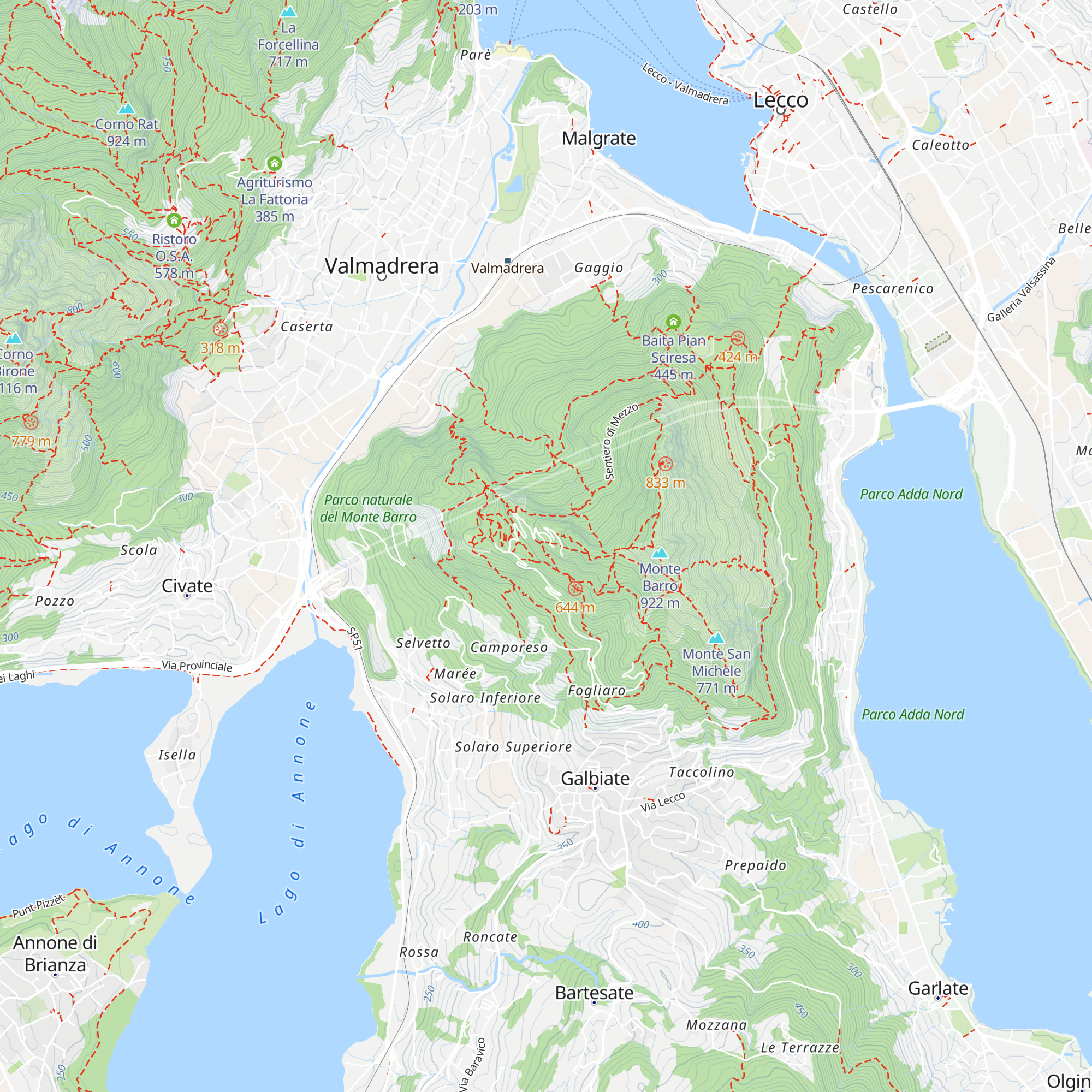 Ristorante dell'Eremo map