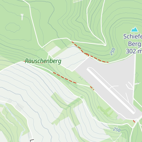 Map of Hude-Hütte