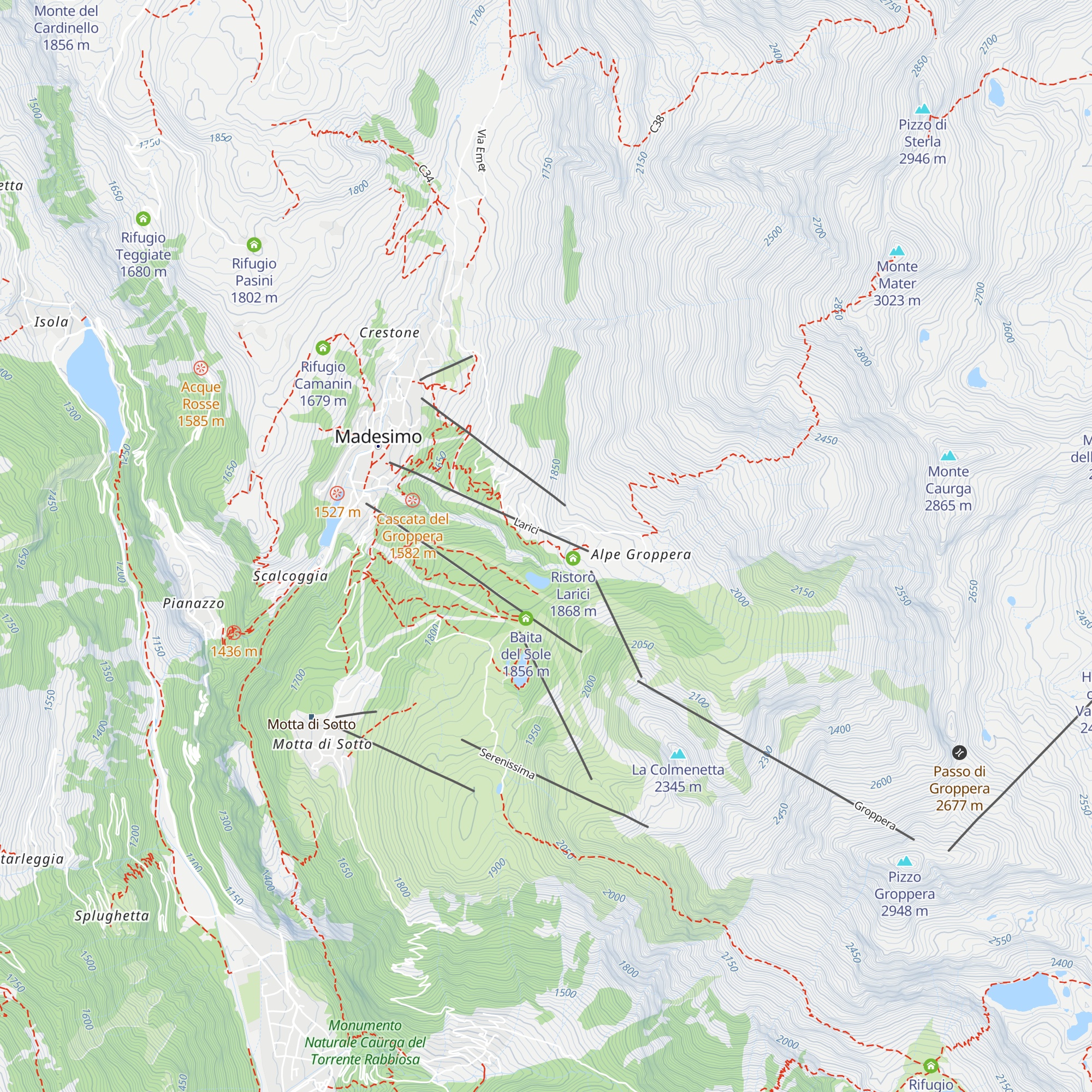Acquarela map