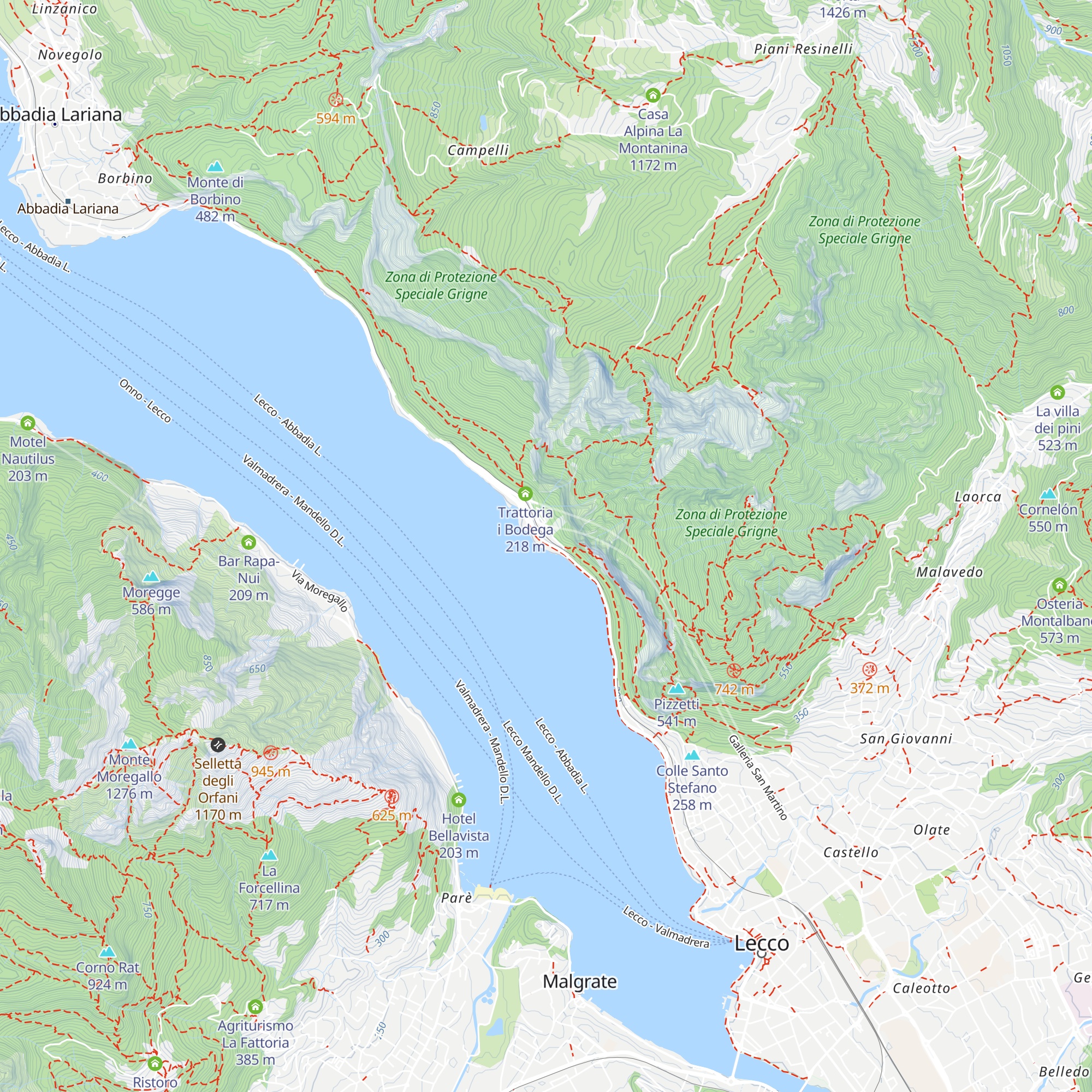 Orsa Maggiore map