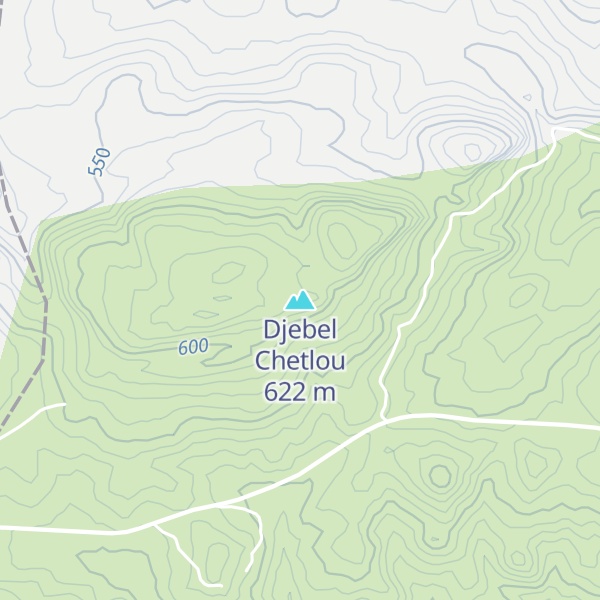 Map of Djebel Chetlou