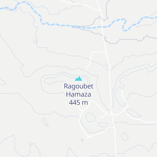 Map of Ragoubet Hamaza
