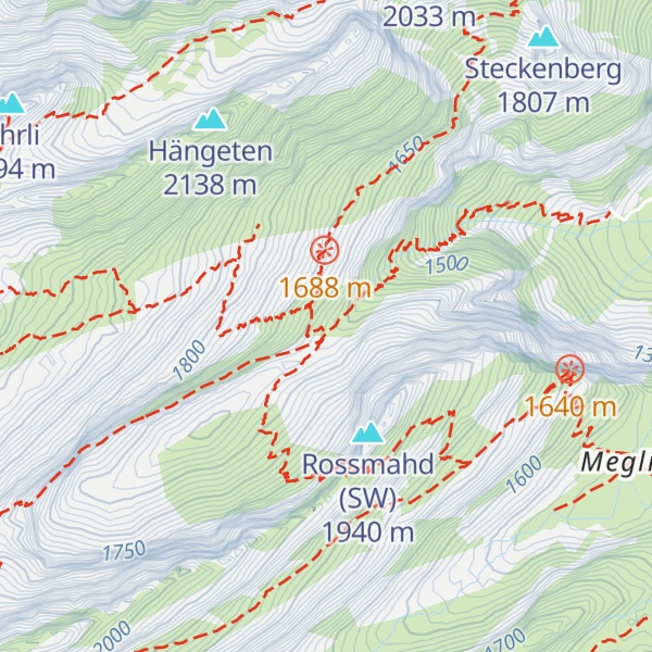 Map of Berggasthaus Mesmer