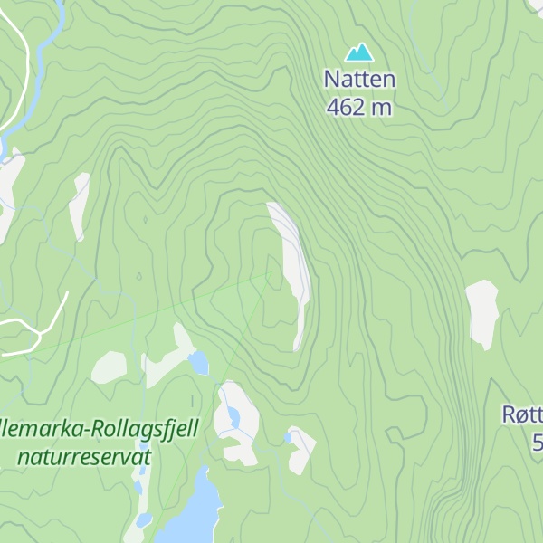 Map of Tollevnatten
