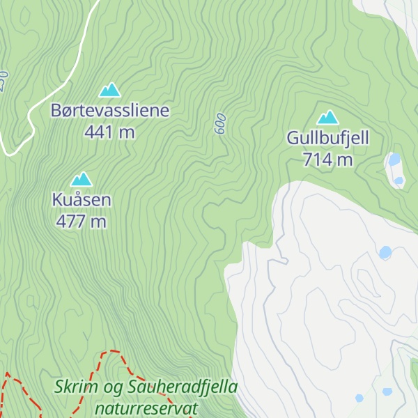 Map of Nordagutuliene