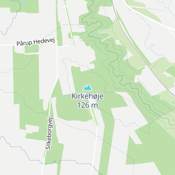 Map of Kirkehøje