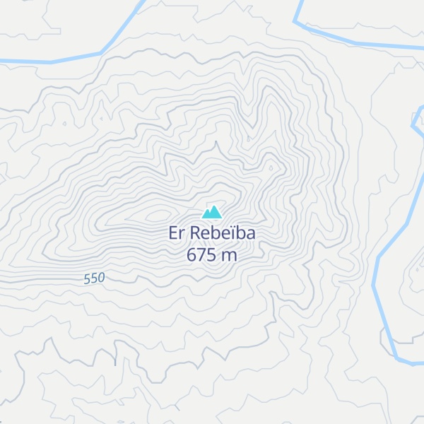 Map of Er Rebeïba