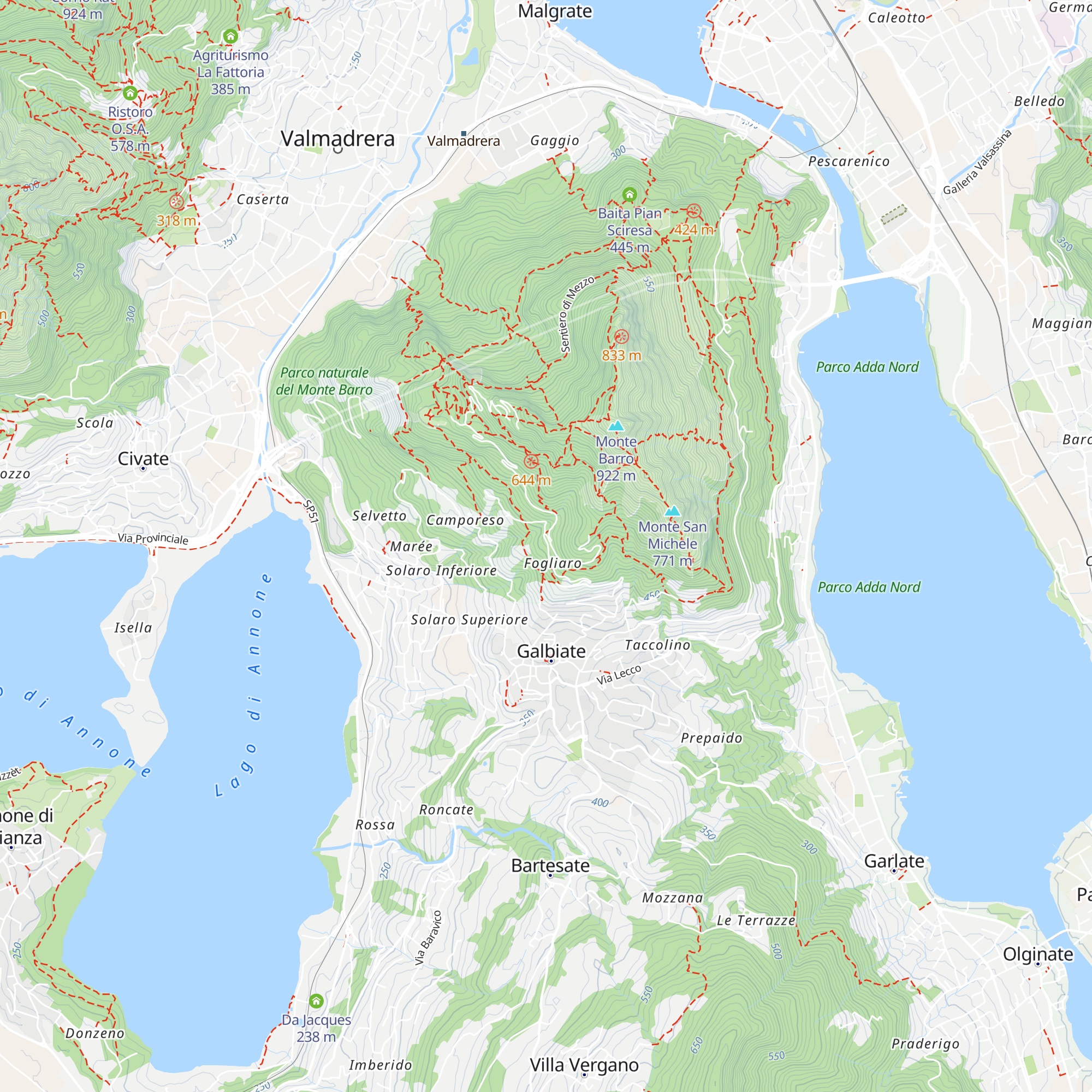 Panorama map