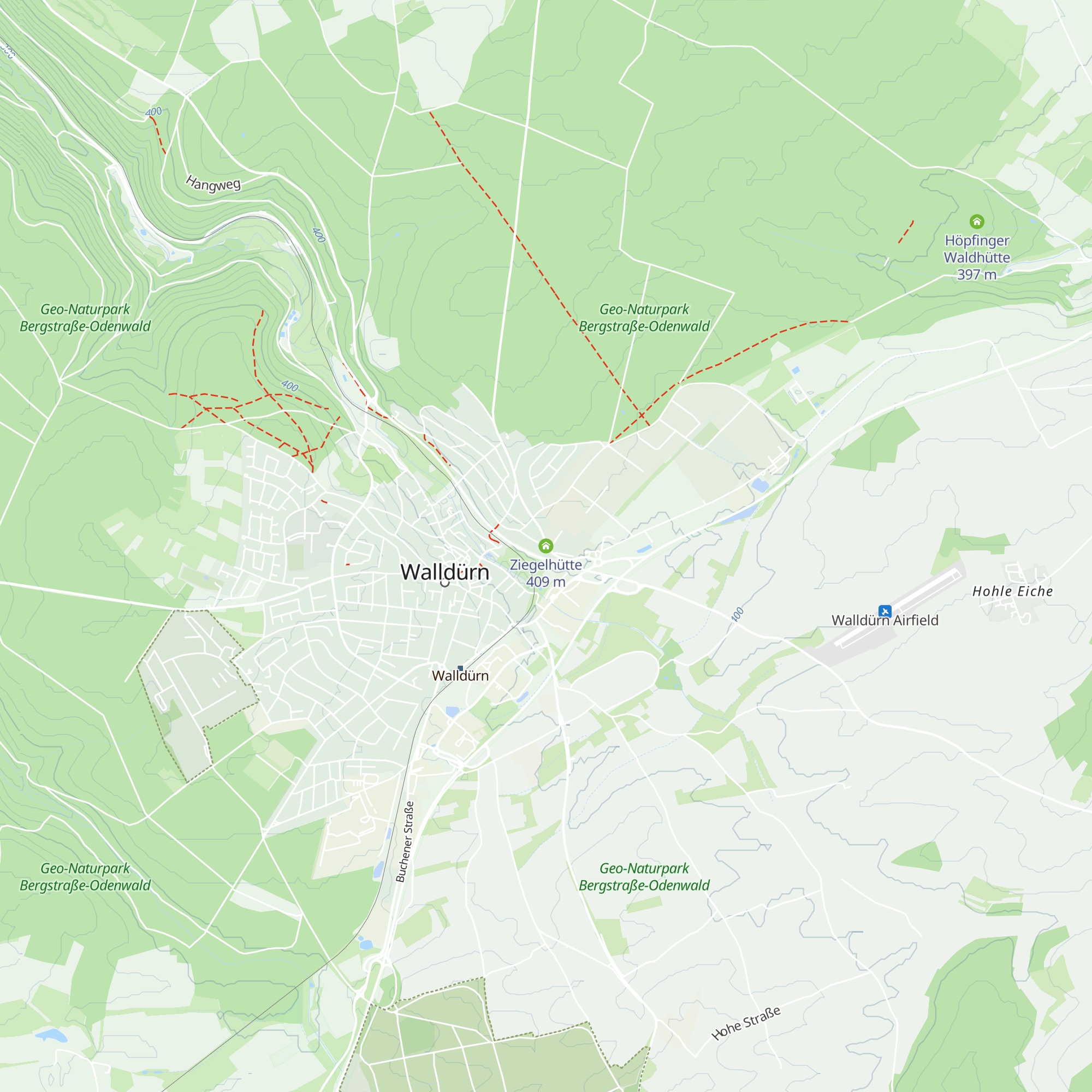 Ziegelhütte map
