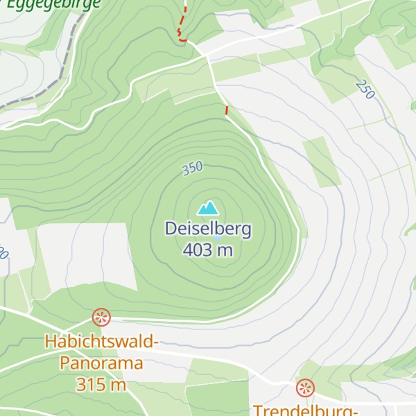 Map of Deiselberg