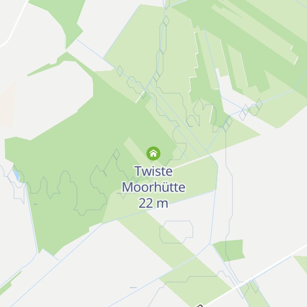 Map of Twiste Moorhütte