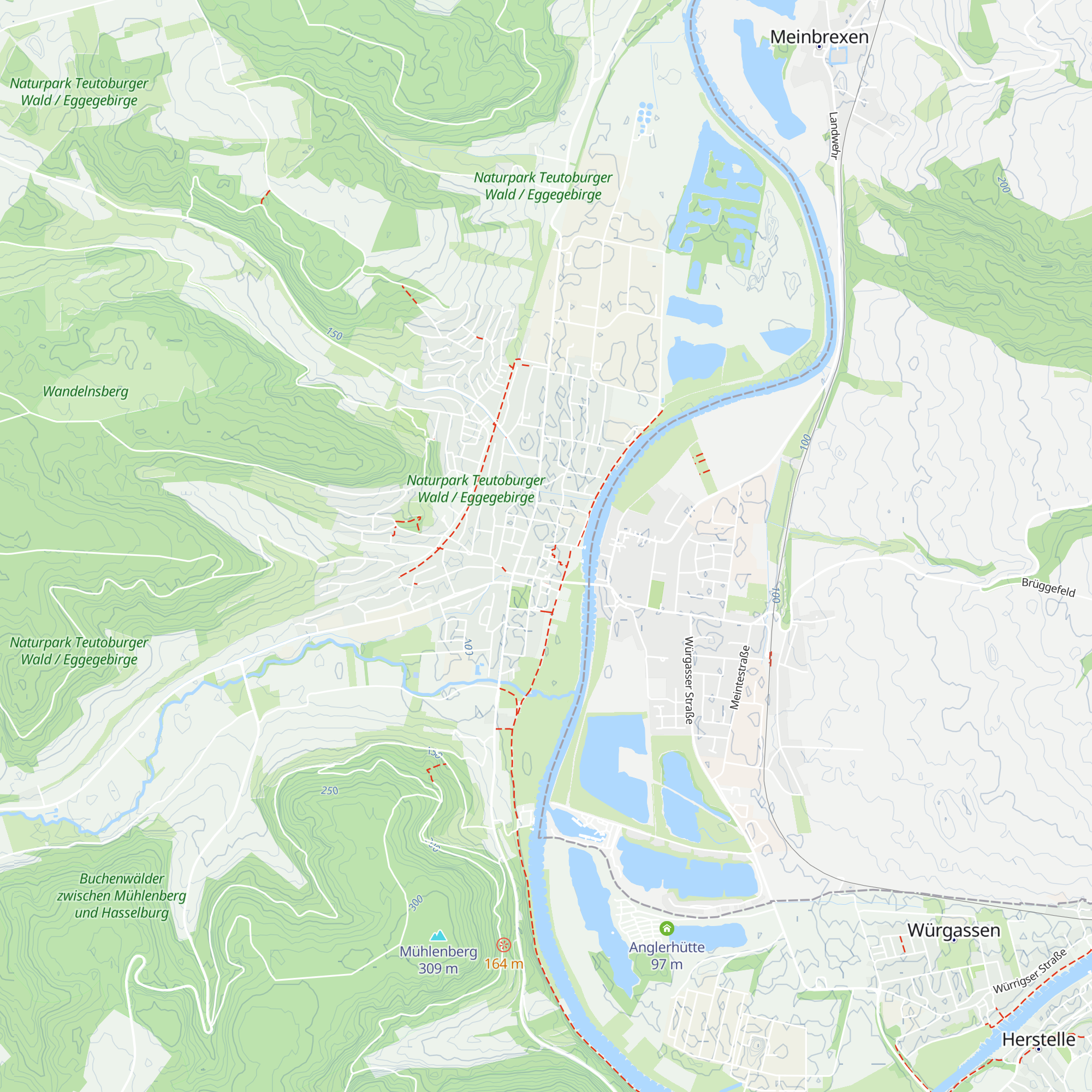 Tourist Information map