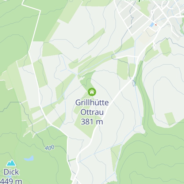 Map of Grillhütte Ottrau
