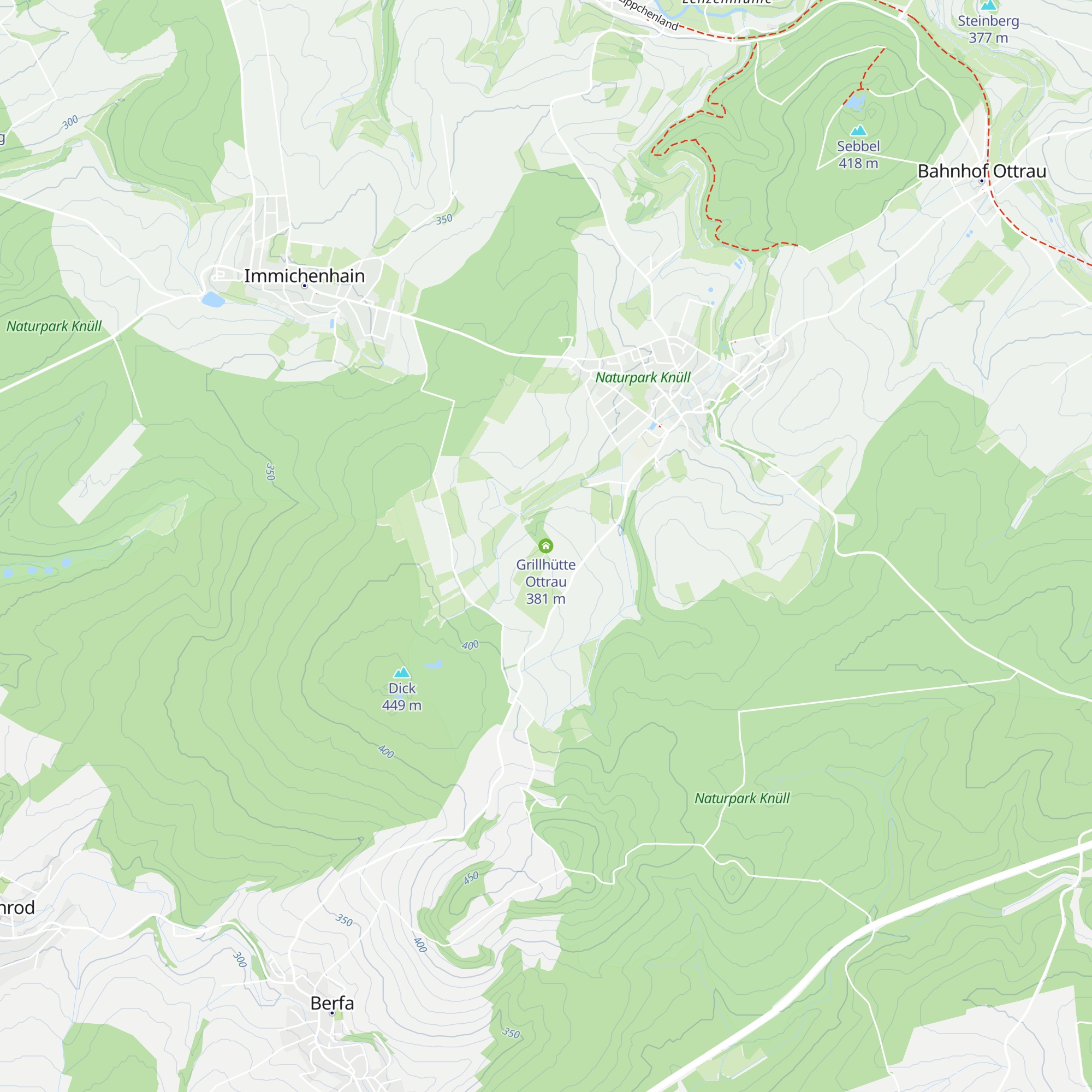 Grillhütte Ottrau map