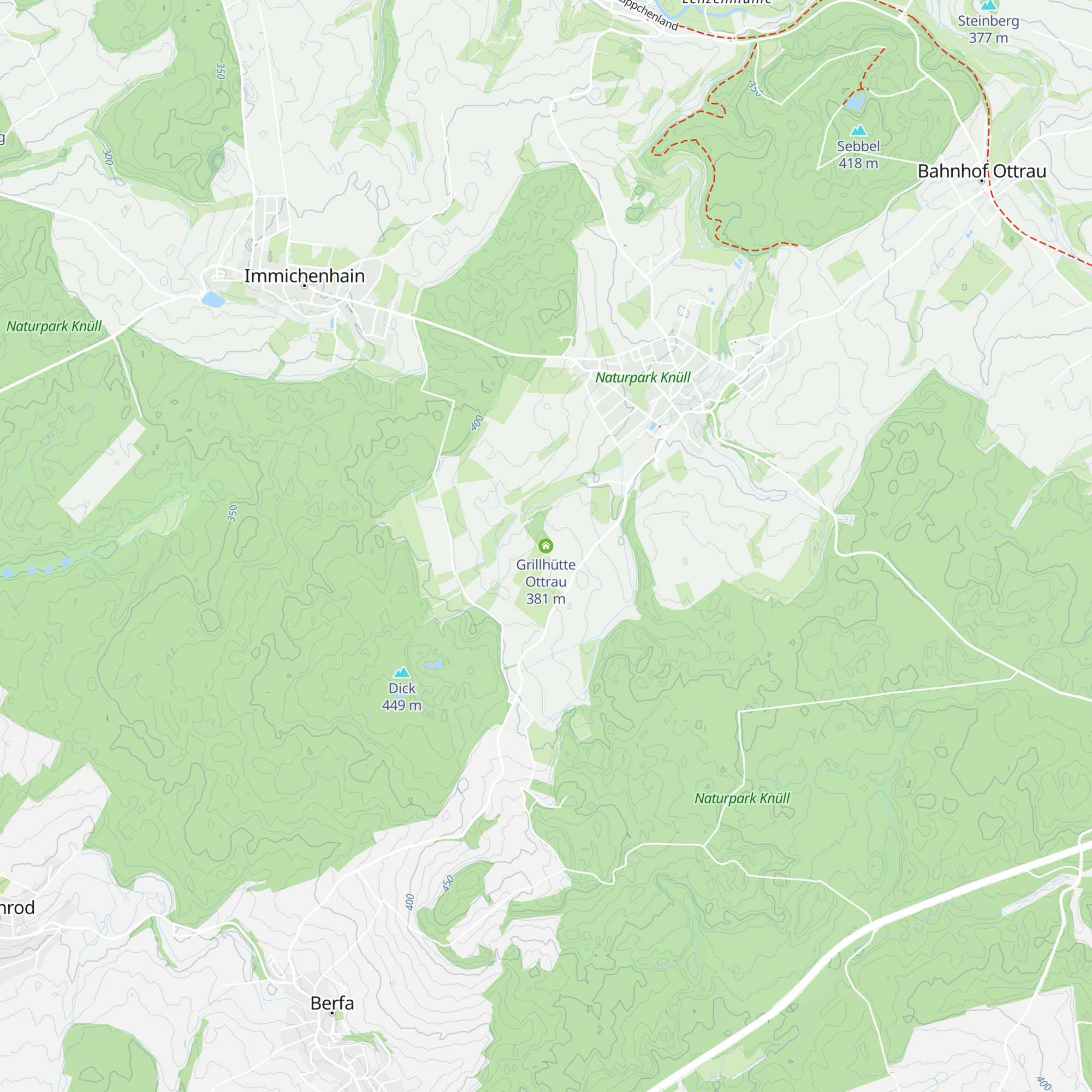 Grillhütte Ottrau map