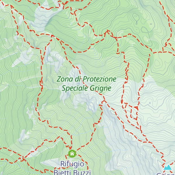 Map of Cima di Piancaformia
