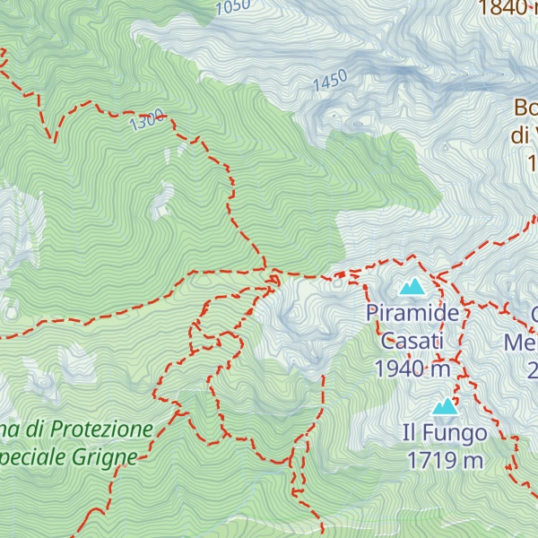 Map of Rifugio Rosalba