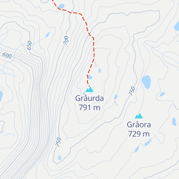 Map of Gråurda