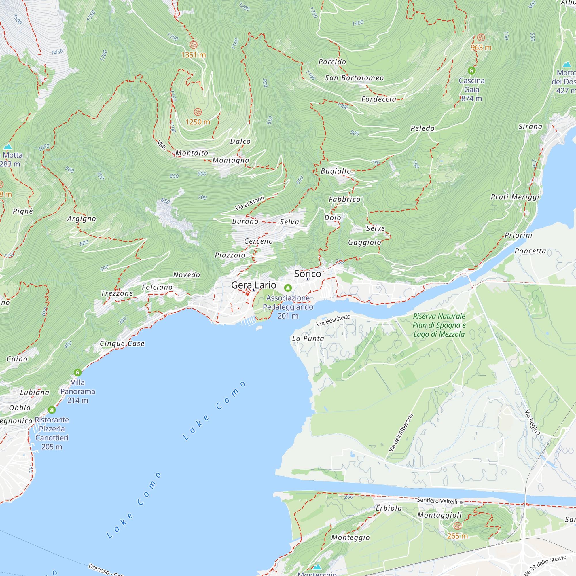Associazione Pedaleggiando map