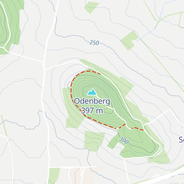 Map of Odenberg