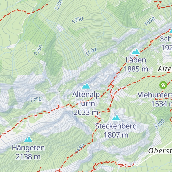 Map of Altenalp Türm