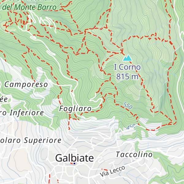 Map of Roccolo di Costa Perla