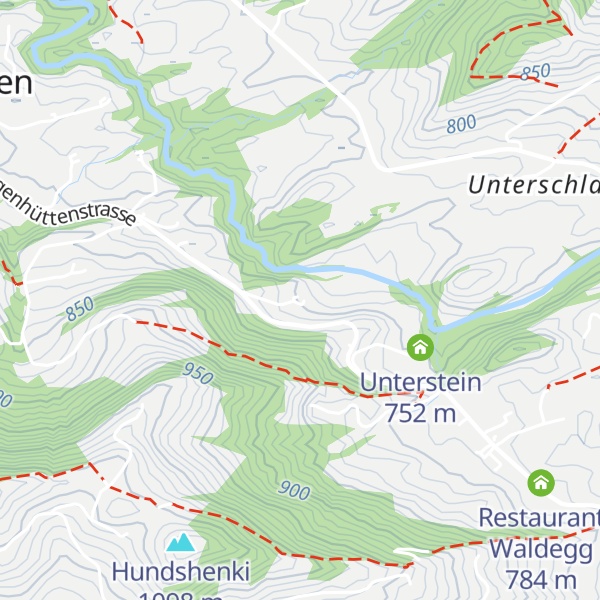 Map of Katzenschwanz