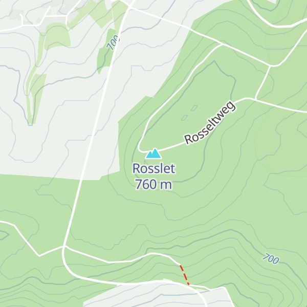 Map of Rosslet