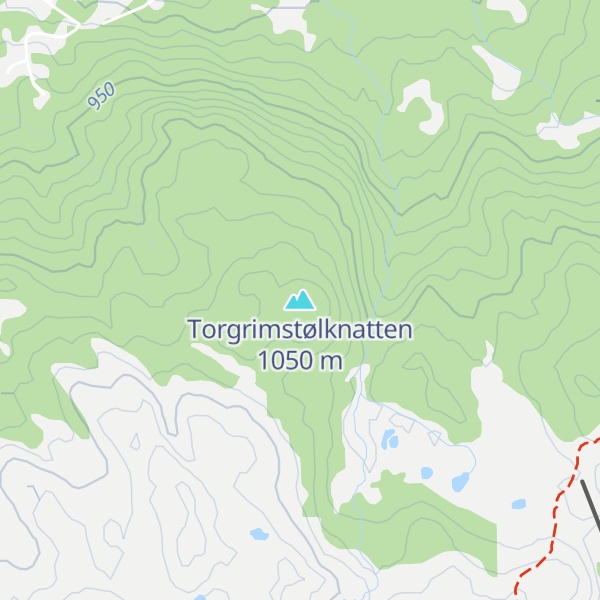 Map of Torgrimstølknatten
