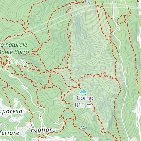 Map of Monte Barro