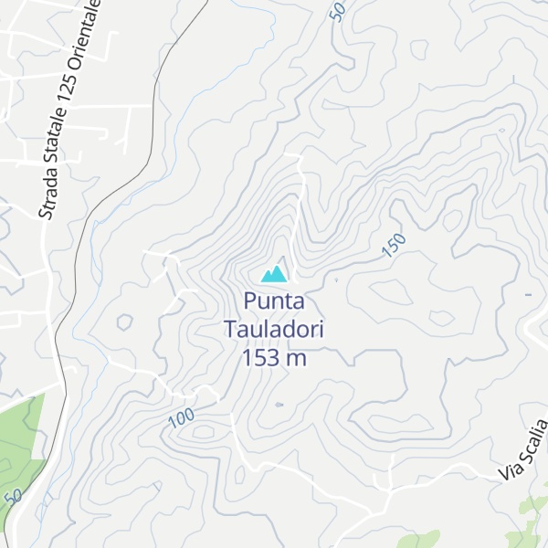 Map of Punta Tauladori