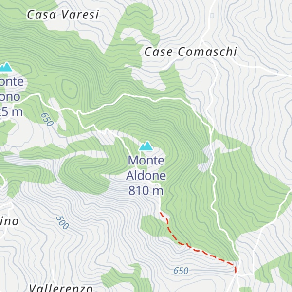Map of Monte Aldone