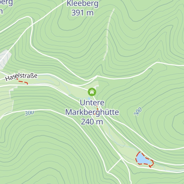 Map of Untere Markberghütte