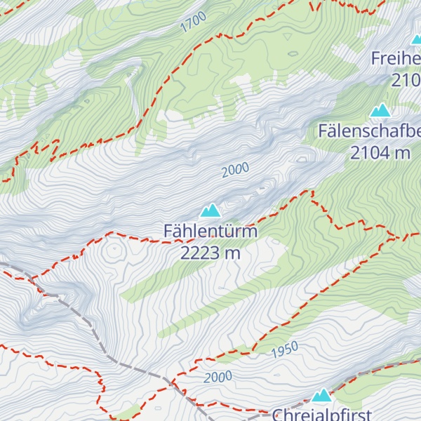 Map of Fählentürm