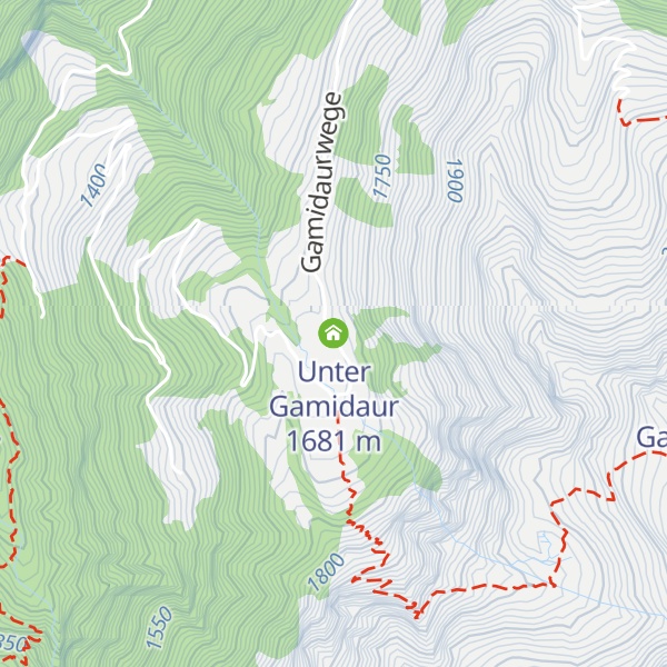 Map of Unter Gamidaur
