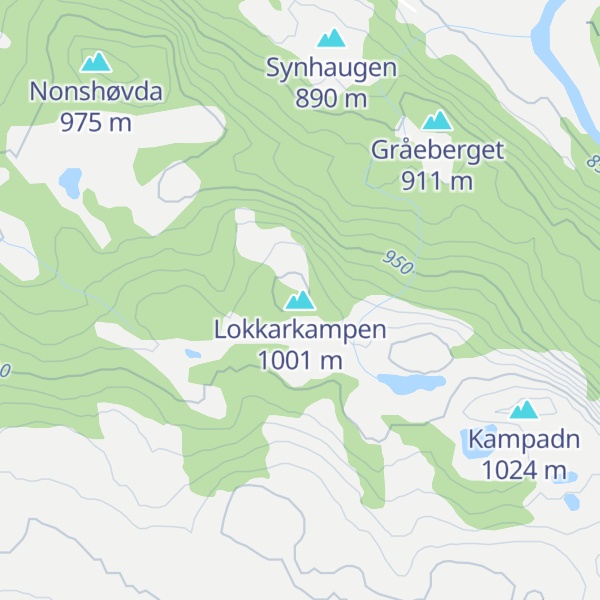 Map of Lokkarkampen