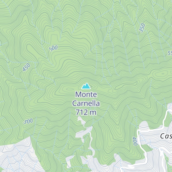 Map of Monte Carnella