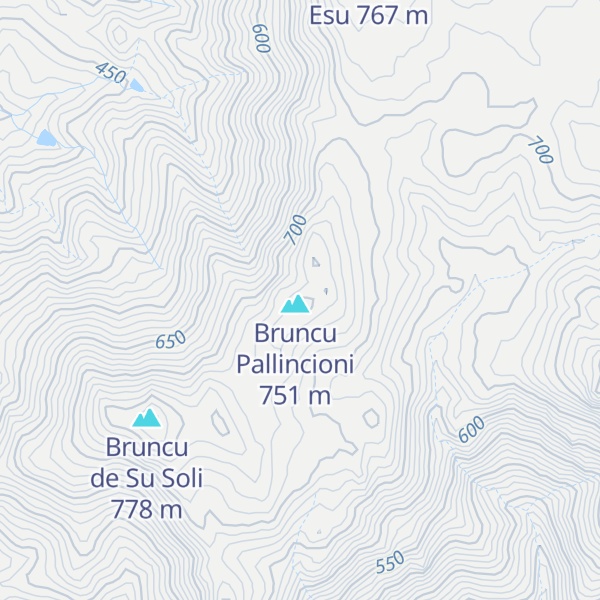 Map of Rifugio Codoleddu