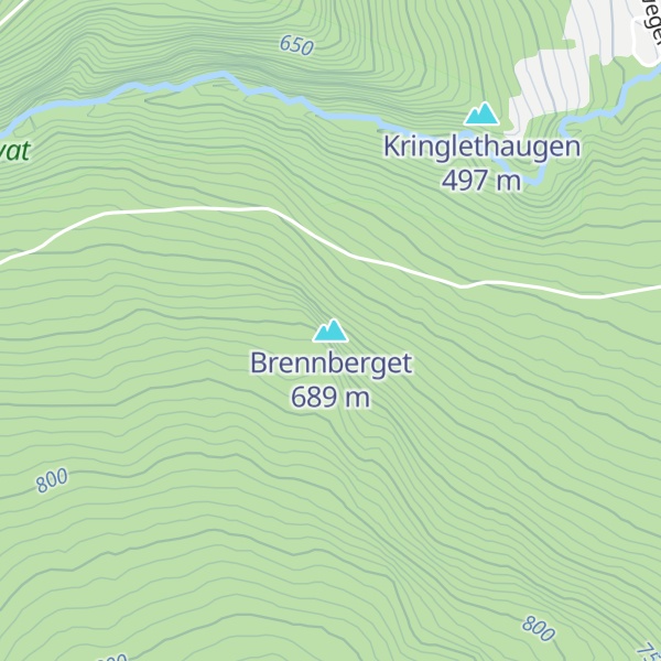 Map of Brennberget