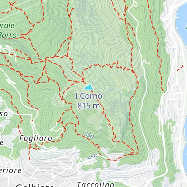 Map of II Corno