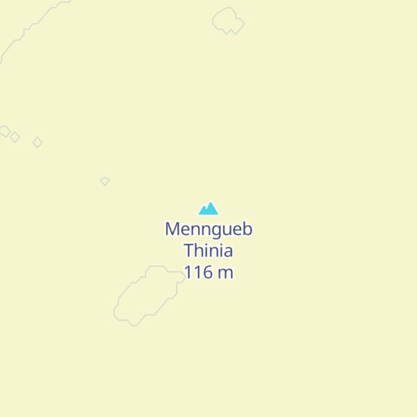 Map of Menngueb Thinia