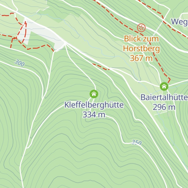 Map of Kleffelberghütte