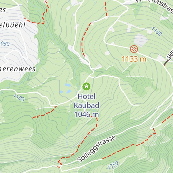 Map of Hotel Kaubad