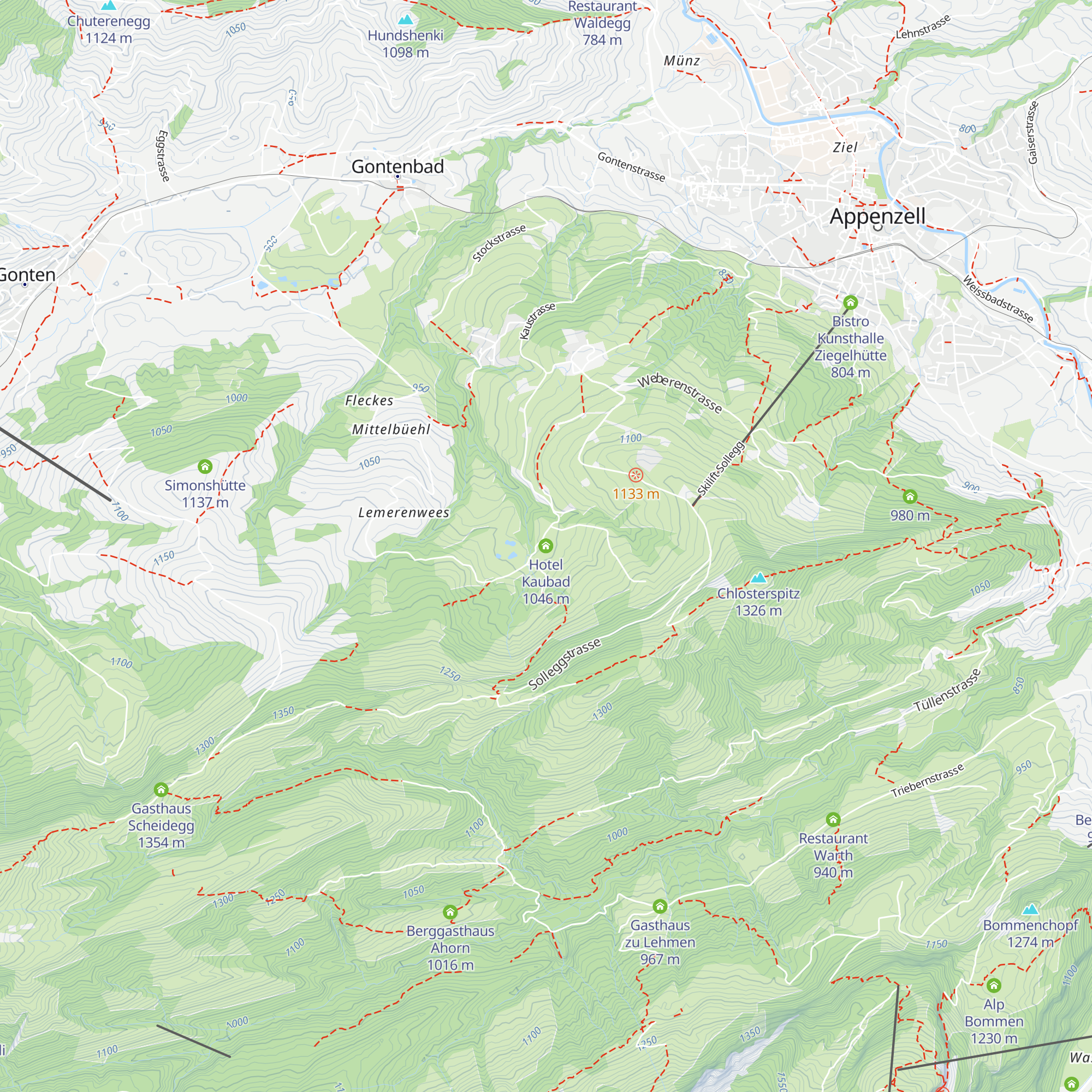 Hotel Kaubad map